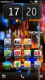 Nokia Logo 03 theme screenshot