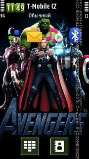 Capture d'écran The Avengers Hd thème