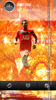 Luis Nani theme screenshot