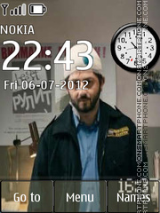Borodach Clock theme screenshot