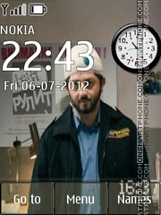 Borodach Clock es el tema de pantalla