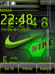 Nike 09 tema screenshot