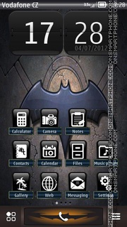 The Dark 01 theme screenshot