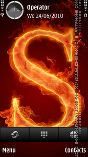 S Flame theme screenshot