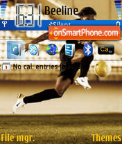Joga Bonito theme screenshot