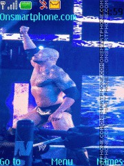 Скриншот темы WWE The Rock