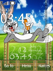 Bugs Bunny tema screenshot