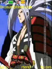 Скриншот темы Shaman King Amidamaru