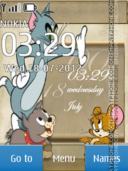 Tom and Jerry tema screenshot