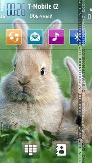 Rabbit 2012 tema screenshot