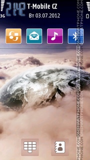 Earth Wrapped tema screenshot