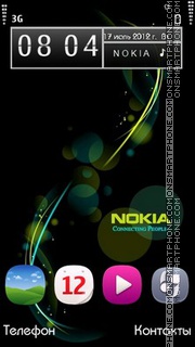 Скриншот темы Nokia v2