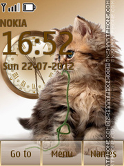 Cat tema screenshot