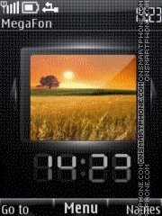 Landscapes tema screenshot