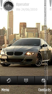 Скриншот темы BMW 645i