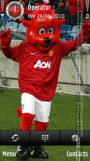 Fred Red tema screenshot