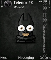Скриншот темы Big Eyes Batman