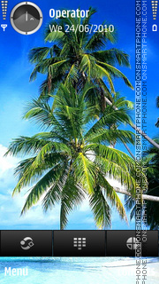 Tropic theme screenshot