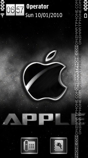 Capture d'écran Apple thème