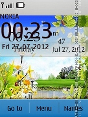 Summer Landscape tema screenshot