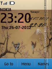 Birds tema screenshot