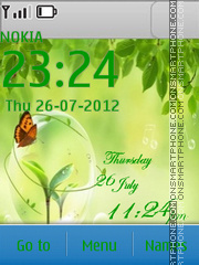 Nature theme screenshot