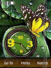 Butterfly tema screenshot