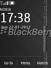 Blackberry 02 tema screenshot