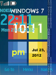 Windows 7 with tone 01 es el tema de pantalla