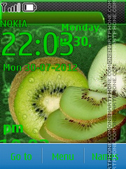 Juicy Kiwi tema screenshot