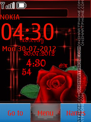 Just Roses tema screenshot