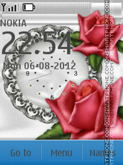 Rose tema screenshot