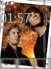 Supernatural theme screenshot