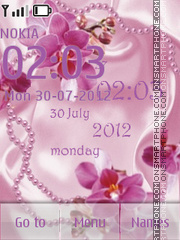 Orchids and Pearls es el tema de pantalla