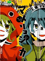 Matryoshka Vocaloid theme screenshot