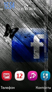 Facebook Theme-Screenshot