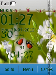 Ladybugs tema screenshot