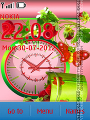 Strawberry Time theme screenshot