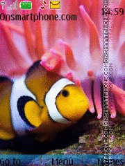 Capture d'écran Clownfish thème