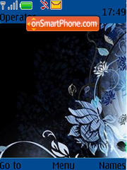 Lovely Flowers tema screenshot