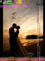 Romantic Couple tema screenshot