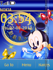 Capture d'écran Little Mickey Mouse thème
