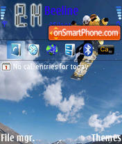 Skytebord tema screenshot