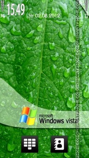 Vista Drops theme screenshot