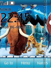 Ice Age es el tema de pantalla