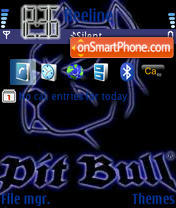 Capture d'écran Pitt Bull thème