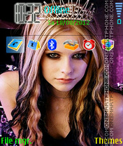 Avril Lavigne 02 Theme-Screenshot