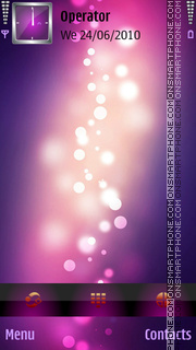 Capture d'écran Lilac - BLV thème