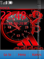 Adidas tema screenshot