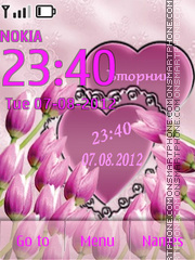 Tulips tema screenshot